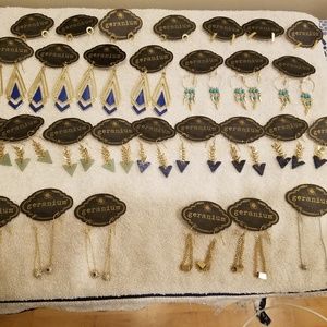 Lot of 29 costume jewelry earrings